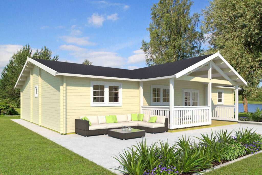 Render of ranch-style home