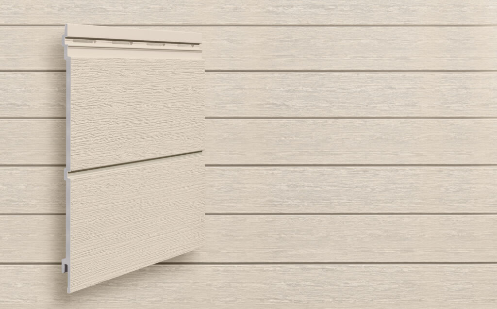 Modern wood claystone PVC siding
